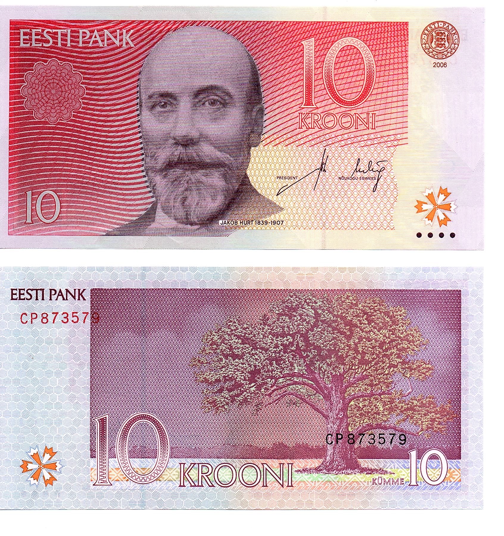 Estonia #86a  10 Krooni